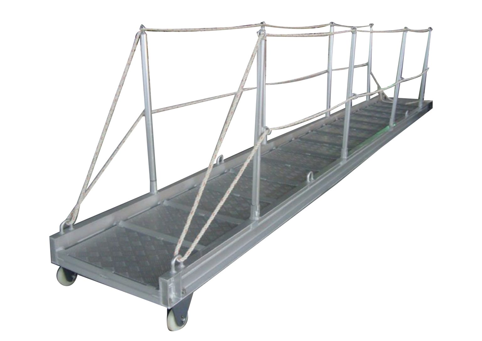 Model No. SP120 Aluminium Gangway Ladder for Industrial, Marine and Site Access Use, Professional Safety Access Ladder for Maintenance, Inspection, Loading and Working Applications